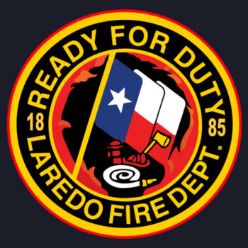 Laredo Fire Dept Flexfit Cap Design