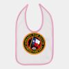 Infant Contrast Trim Premium Jersey Bib Thumbnail