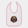 Infant Contrast Trim Premium Jersey Bib Thumbnail